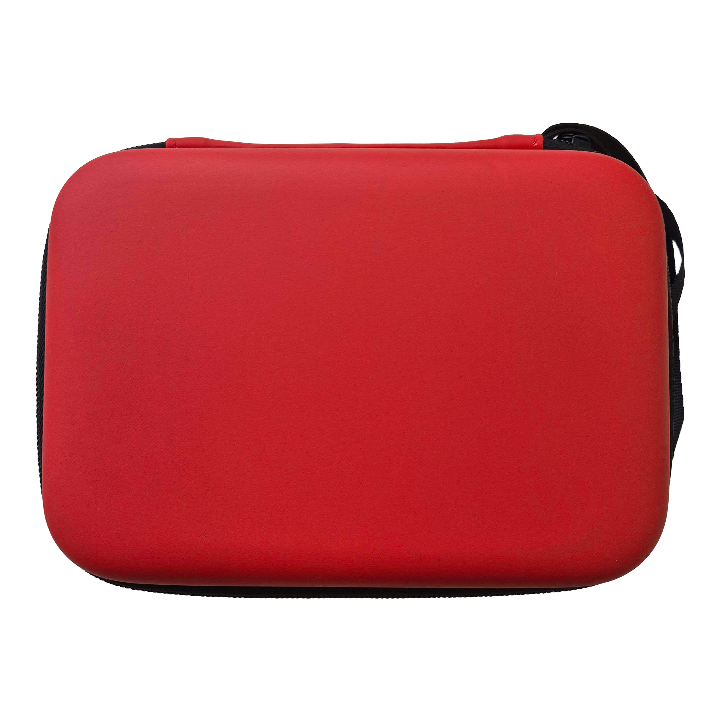 McDart System-4 dartkoffer Ein rotes Dartcase ist abgebildet. Es handelt sich wahrscheinlich um das Modell DC03 von McDart.