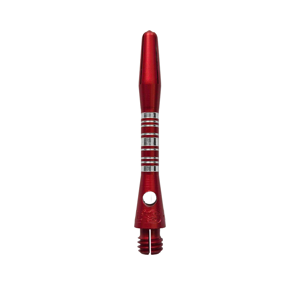 Bulls NL Supra aluminium shafts - rood - 34 mm Bulls NL Supra Aluminium Shafts in Rot mit einer Länge von 34 mm. Das Produkt ist ein hochwertiger Aluminiumschaft für Dartpfeile.