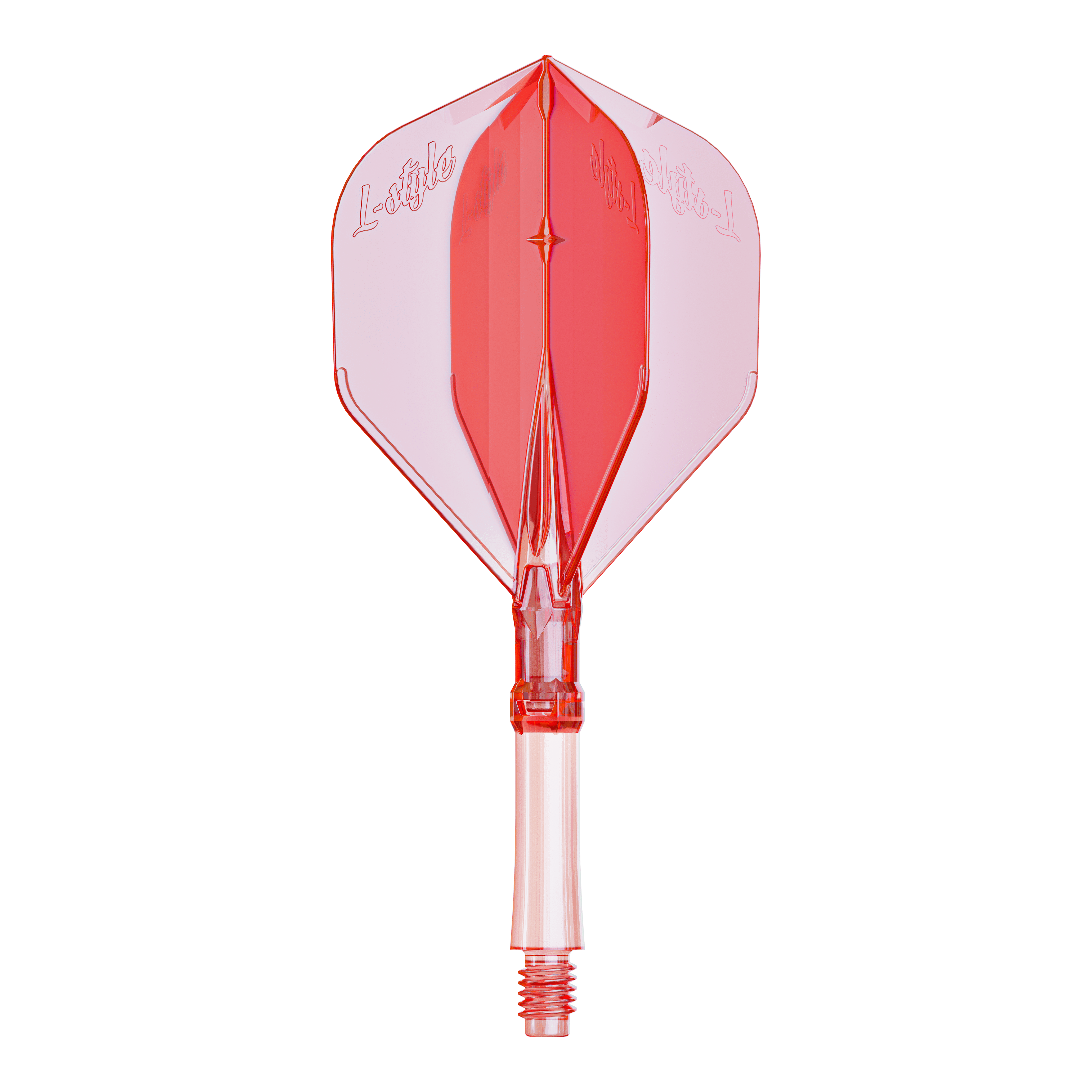 L-Style L-systeem vluchten - Helderrood Ein Flight-Zubehör für Darts in klarer roter Farbe. Geeignet für Dartspieler zur Individualisierung ihrer Darts.