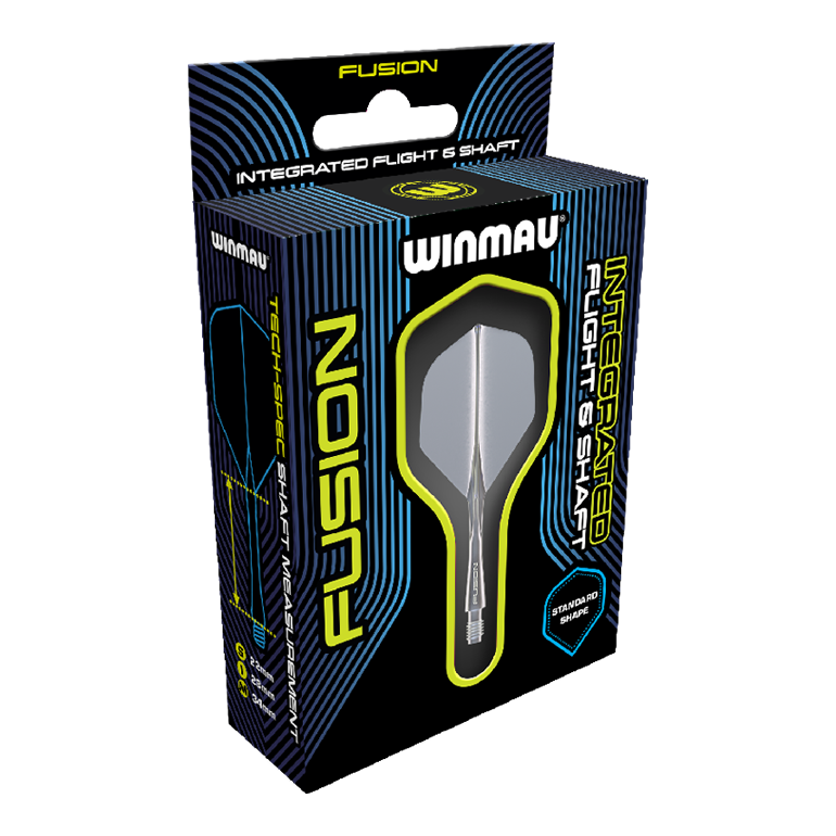 Winmau Fusion Flight Shaft-systeem Standaard Smokey