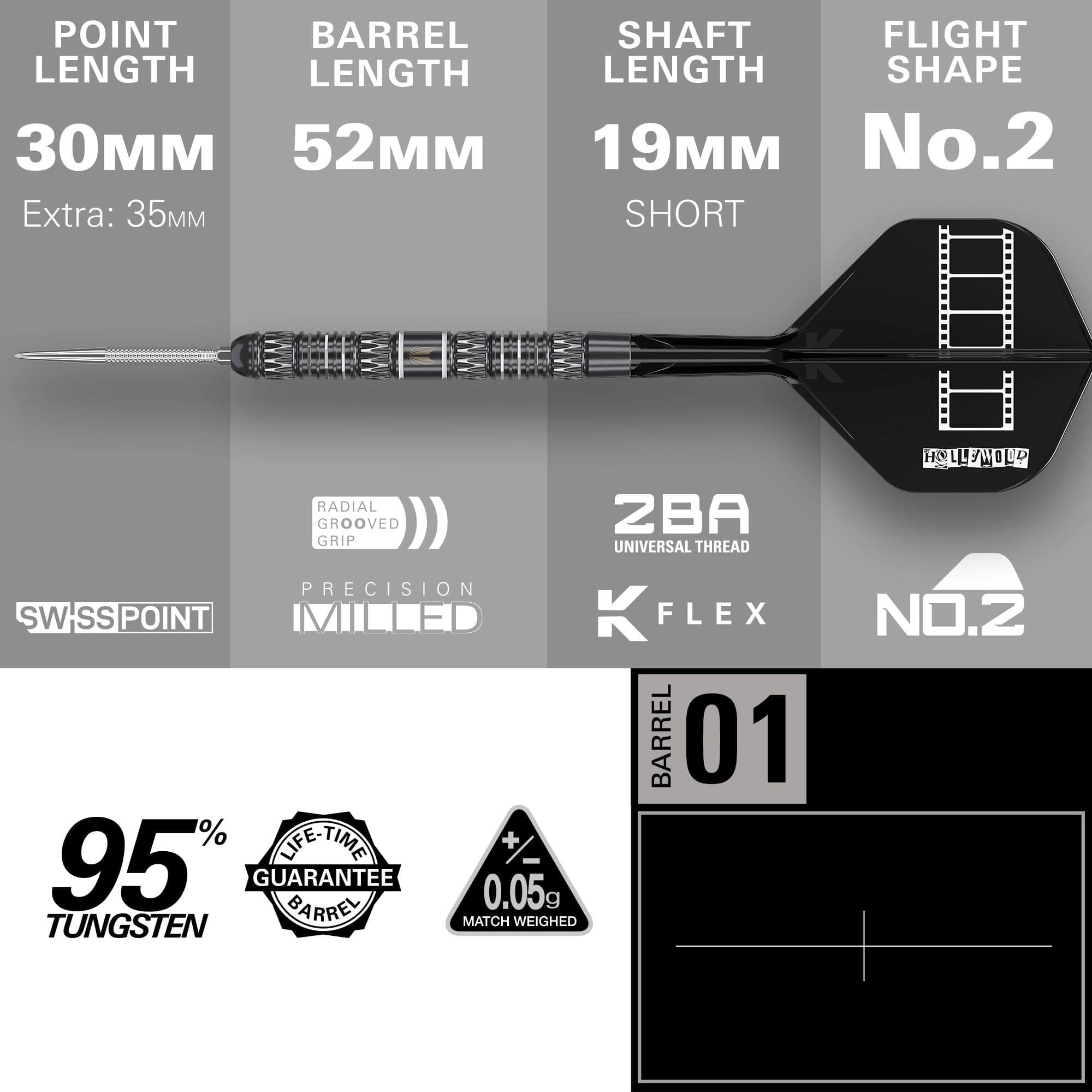 Target Chris Dobey 95K Swiss Point stalen dartpijlen Das Produkt Target Chris Dobey 95K Swiss Point Steeldarts ist auf diesem Bild zu sehen. Die Steeldarts sind für präzises Werfen entwickelt und haben ein auffälliges Design.