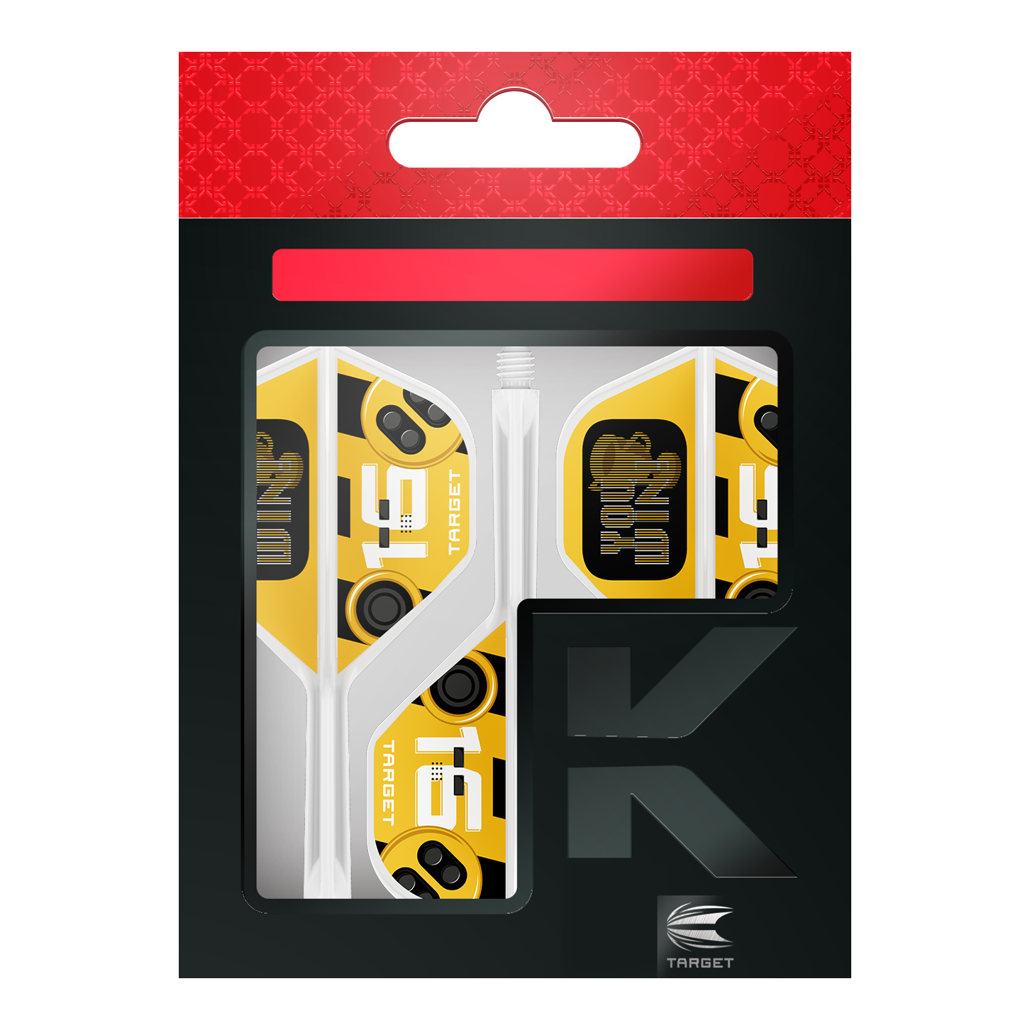 Target K-Flex You Win No2 Standaardvluchten Abgebildet sind Target K-Flex You Win No2 Standard Flights. Diese Flights zeichnen sich durch ihre Standardform und hohe Qualität aus.