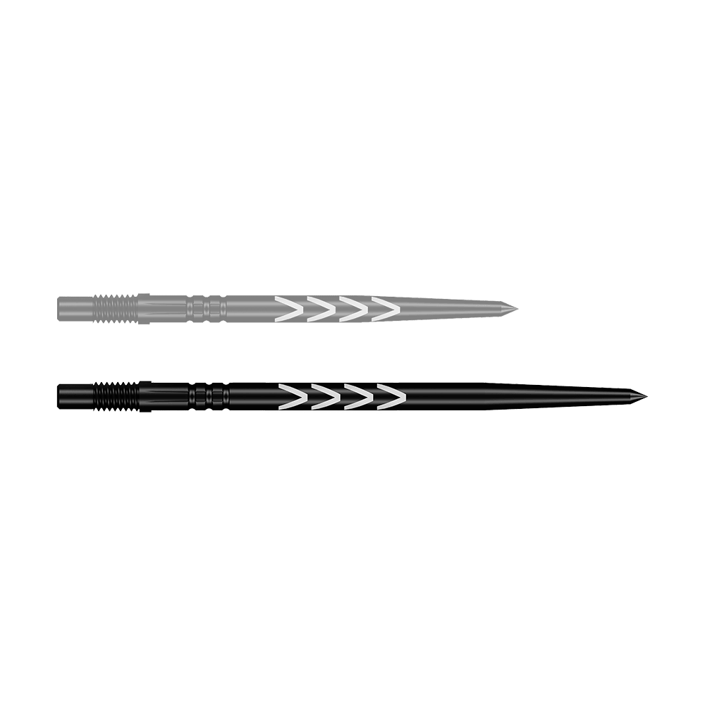 Shot Turbo Points Dart Tips Michael Smith - Zwart Shot Turbo Points Dart Tips Michael Smith - Zwart