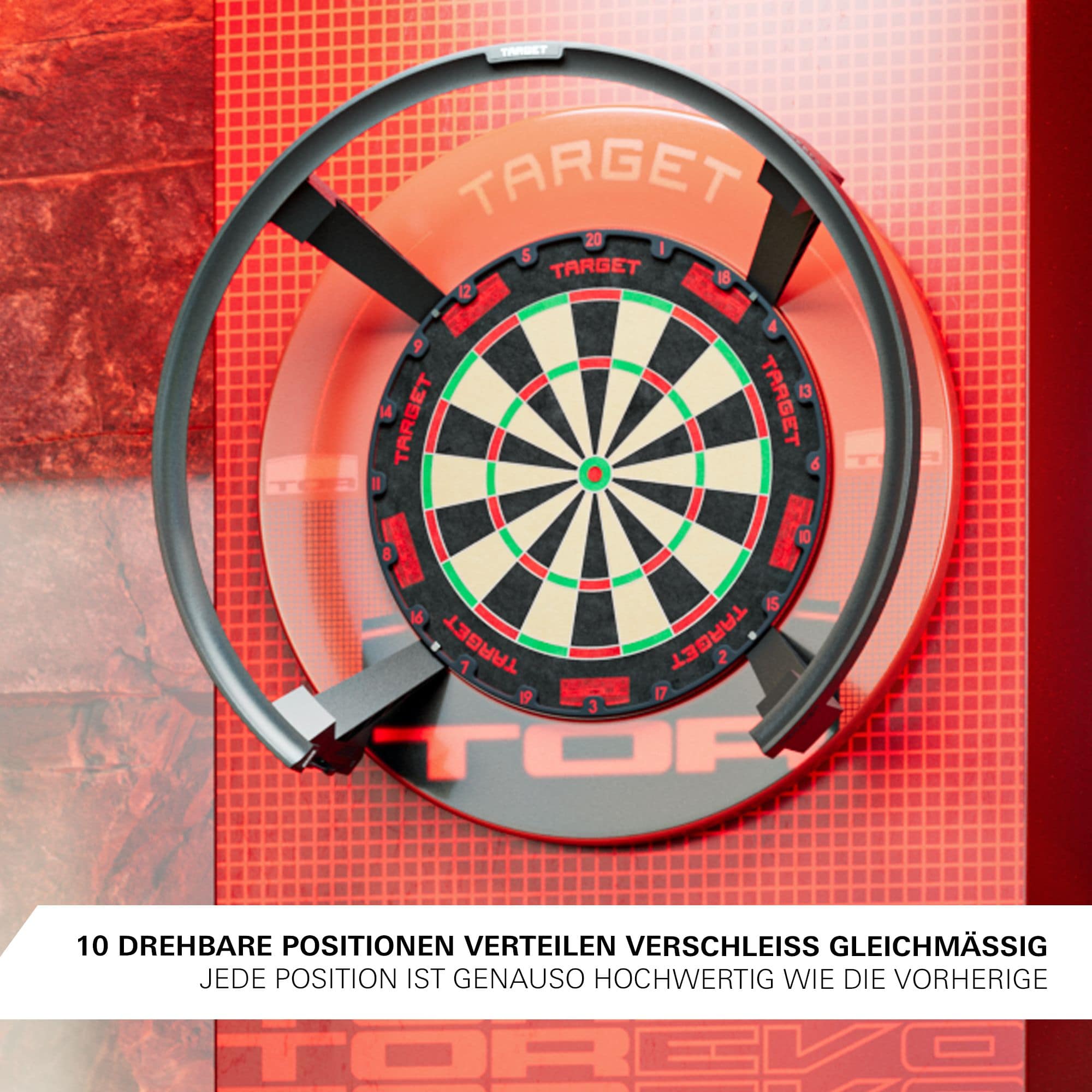 Target TOR EVO stalen dartbord