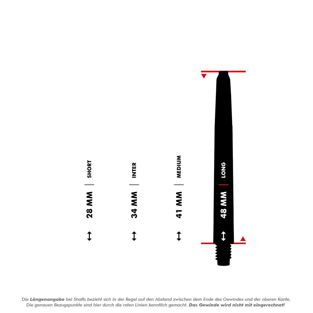 McDart scope nylon schachten