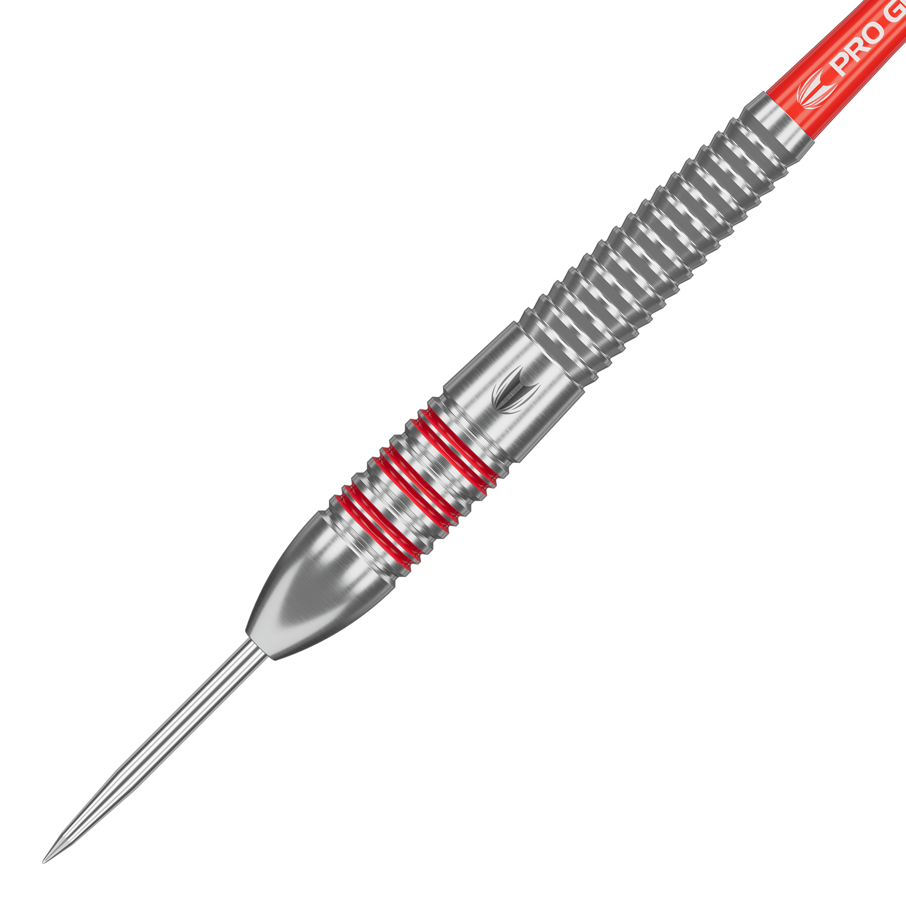 Hier sind die Target Nathan Aspinall Brass Steeldarts - 22g zu sehen. Sie haben ein elegantes Design und bieten optimale Kontrolle beim Werfen.