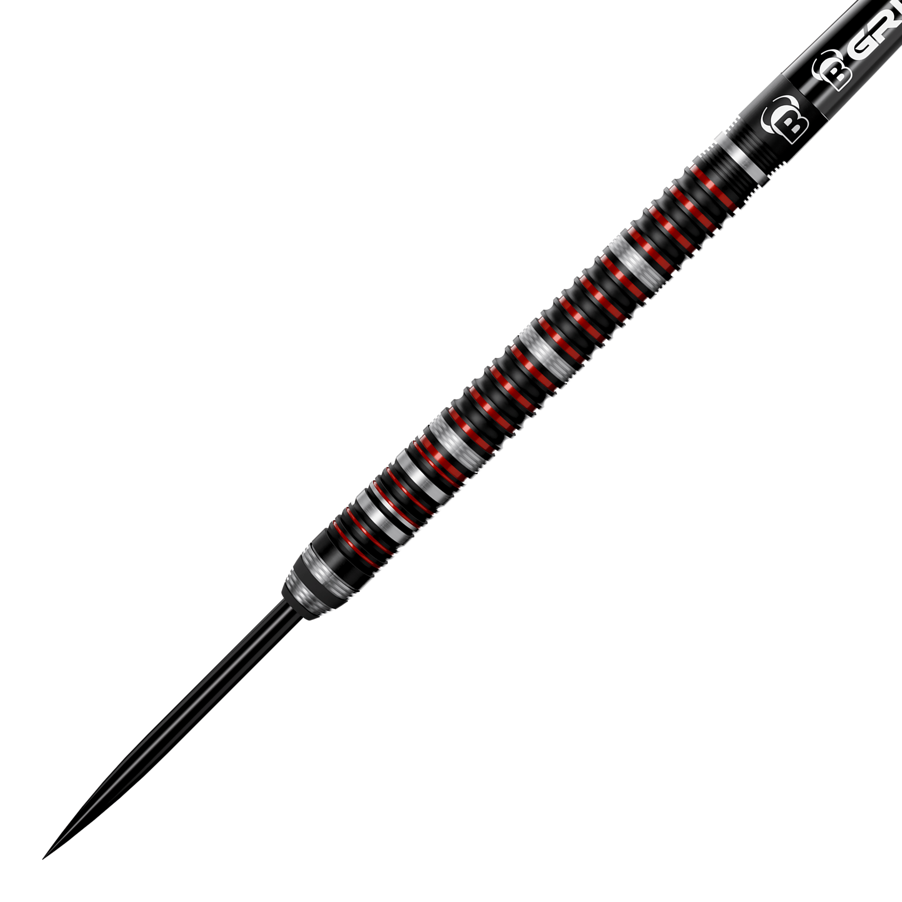 Bulls Sixty S2 stalen dartpijlen Das Bild präsentiert die Bulls Sixty S2 Steeldarts. Diese Dartpfeile bieten eine gute Balance und Griffigkeit.
