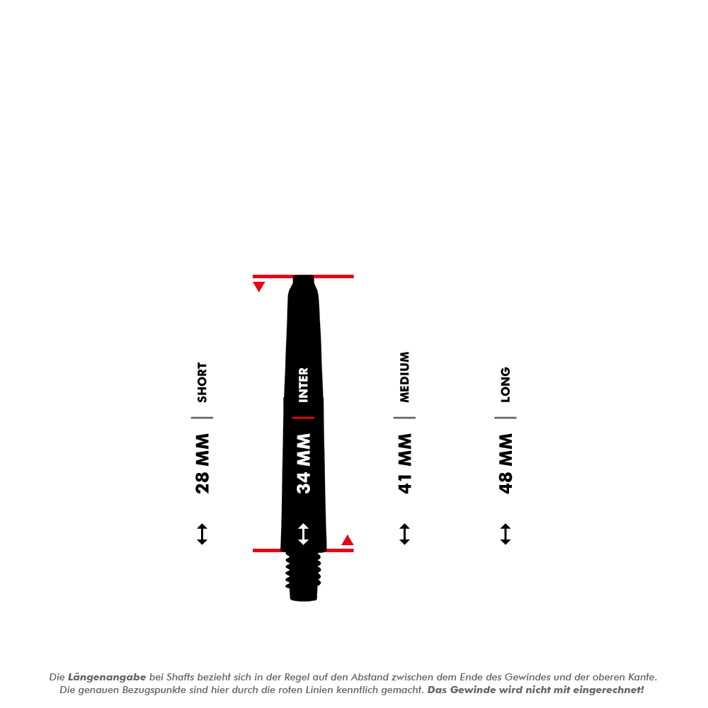 McDart scope nylon schachten