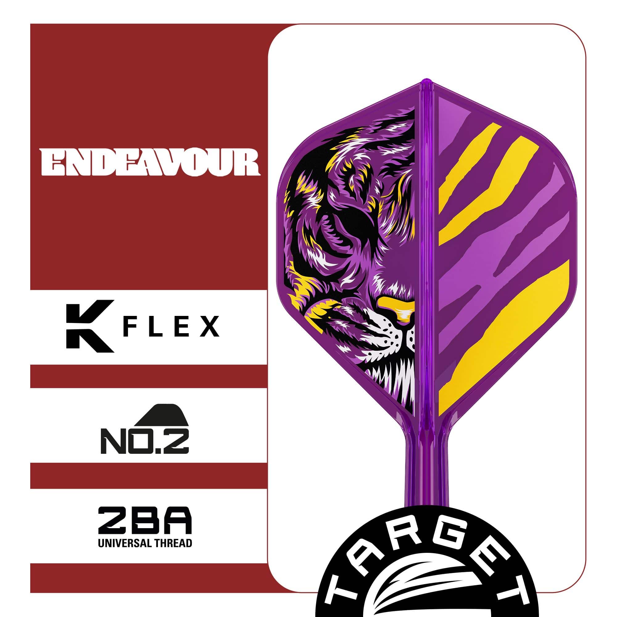 Target Japan K-Flex Endeavor No2 standaardvluchten Abgebildet ist das Produkt Target Japan K-Flex Endeavour No2 Standard Flights. Es handelt sich um hochwertige Dartflights aus Japan.
