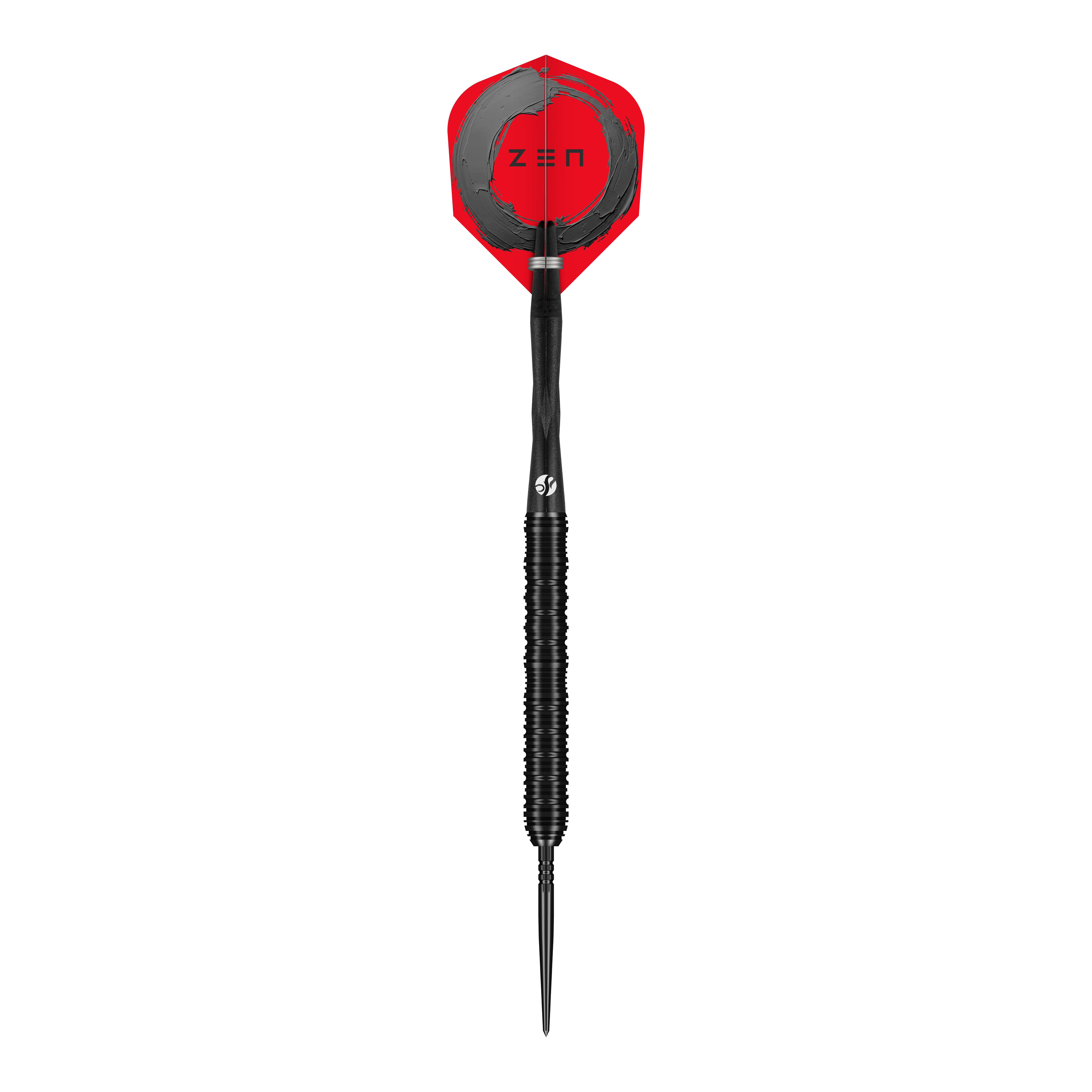 Shot ZEN Straight Turbo Point stalen dartpijlen - 23 g Gezeigt werden die Shot ZEN Straight Turbo Point Steeldarts mit 23g Gewicht. Sie sind ideal für Spieler, die Wert auf Balance und Präzision legen.