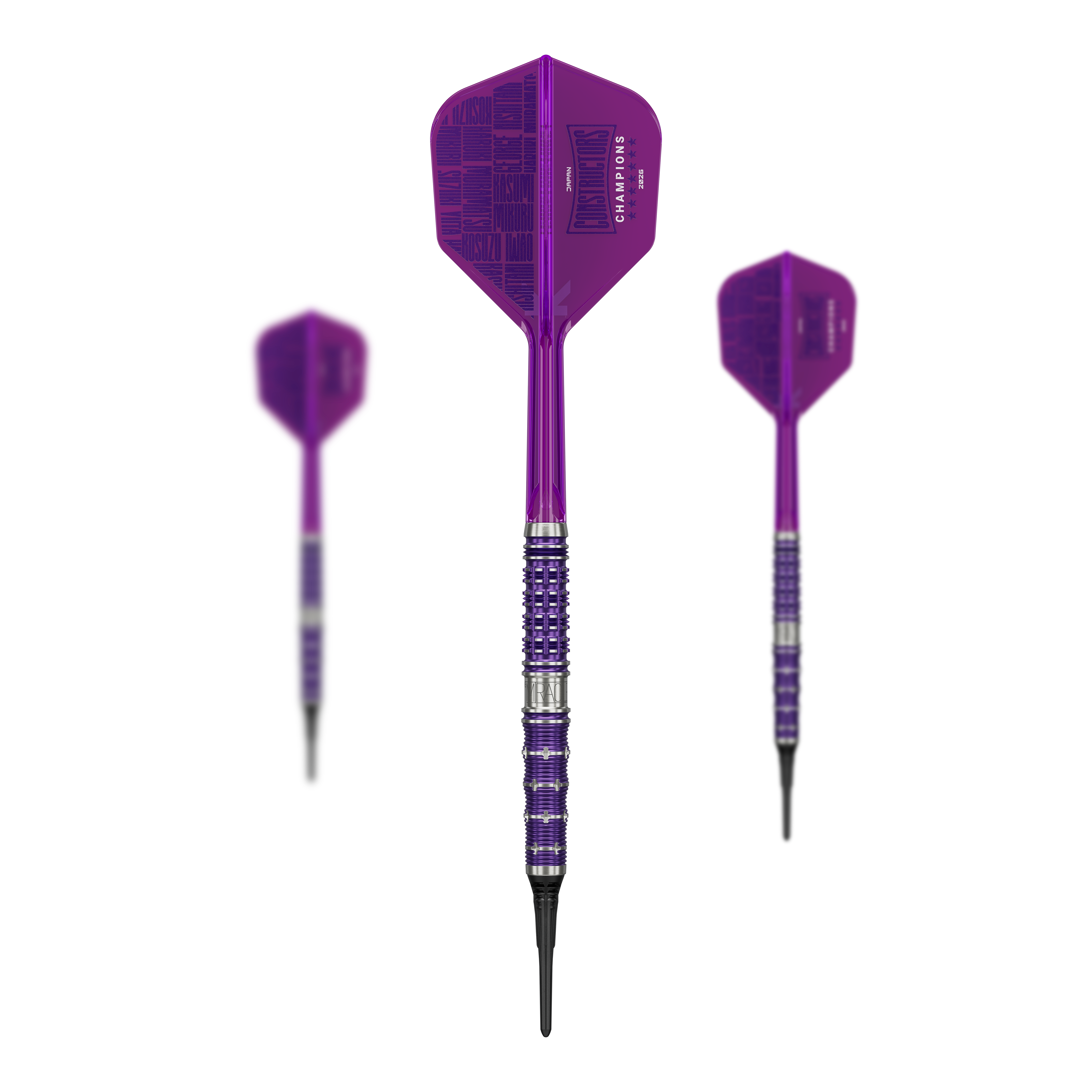 Target Japan The Miracle GEN7 Constructors Champions Limited Darts - 21,5 g Auf diesem Bild ist ein Set der Target Japan The Miracle GEN7 Constructors Champions Limited Darts - 21,5g zu sehen. Die Darts sind limitiert und besonders für Sammler interessant.