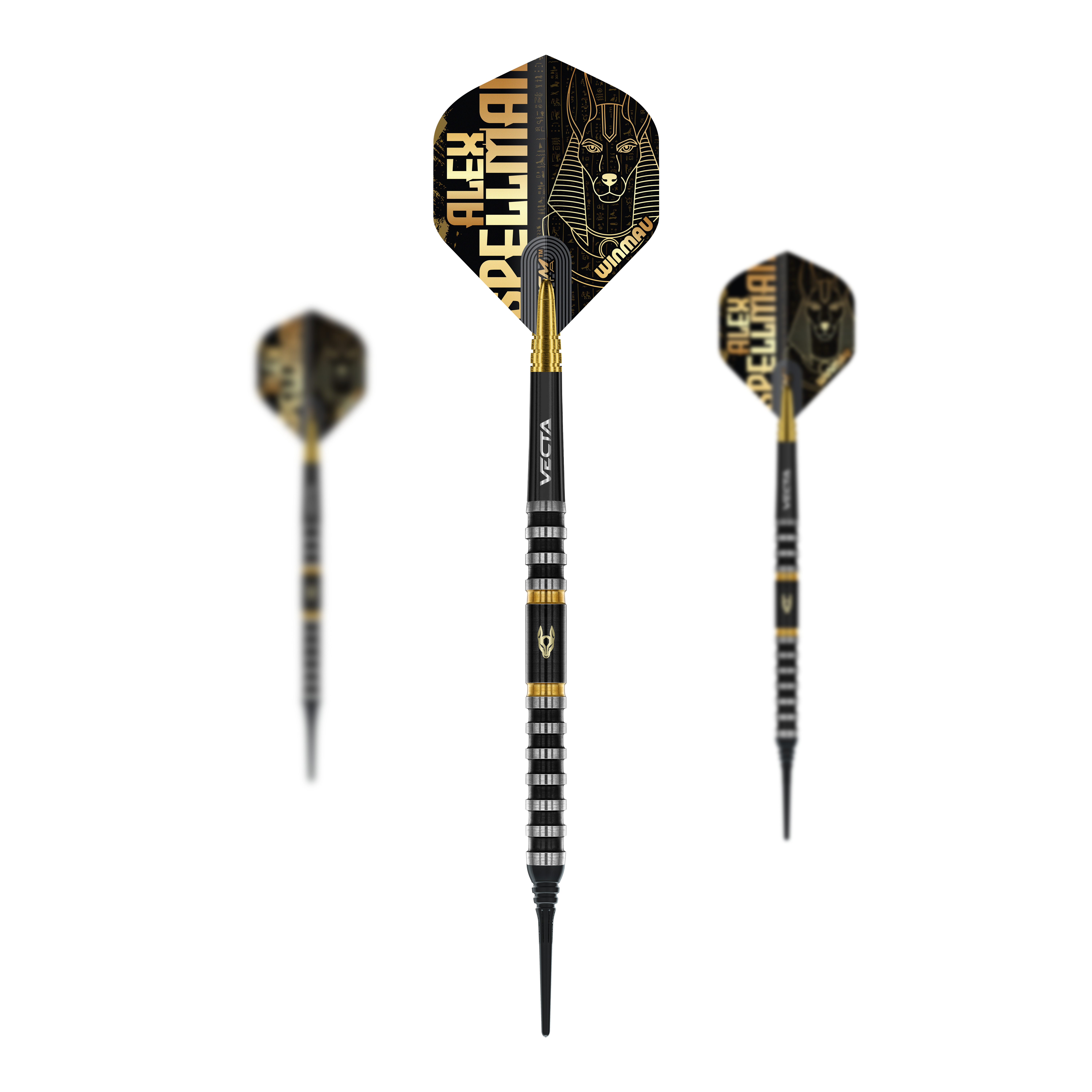 Winmau Alex Spellman zachte dartpijlen - 20g