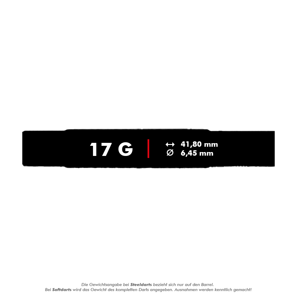 McDart 85 Tungsten V12 Zachte Darten - 17g