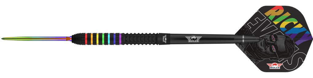 Bulls NL Ricky Evans Rapid 95 Convertible Point stalen dartpijlen