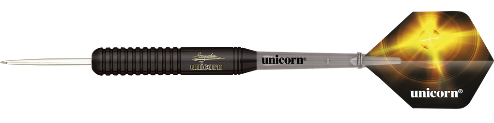 Unicorn Black Brass Gary Anderson V2 Steel Tip Darts