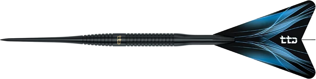Caliburn TTD Complete Titanium T3 Black stalen dartpijlen - 7 g