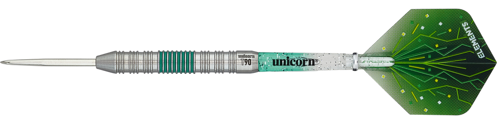 Unicorn T90 Core XL Groene stalen dartpijlen