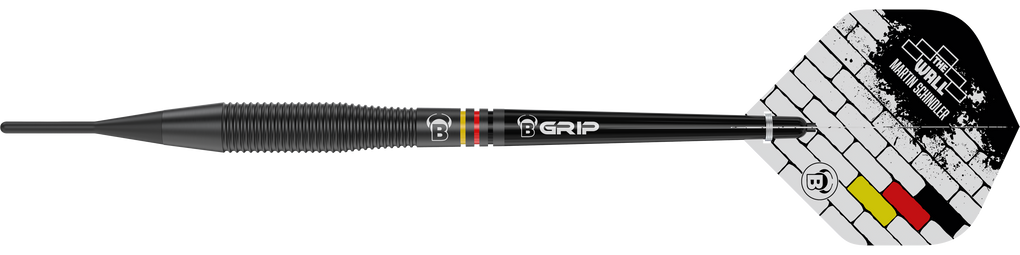 Bulls Martin Schindler The Wall Black Brass Softdarts - 18g