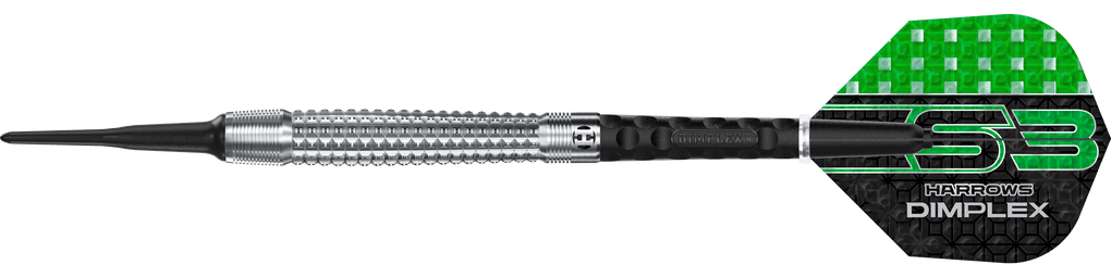 Harrows Dimplex S3 taps toelopende zachte darts