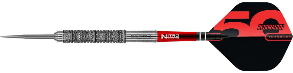 Red Dragon 50 Jaar Collectie Element 6 B Stalen Darts - 24g
