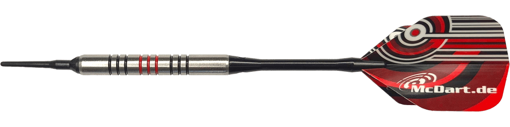 McDart 85 Tungsten V11 zachte darts - 17,5 g