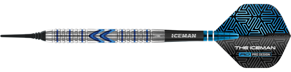 Red Dragon Gerwyn Price Iceman Midnight Edition Zachte Darts - 20g
