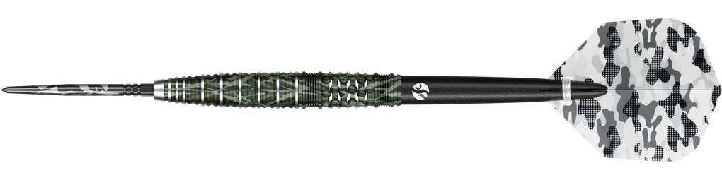 Shot Camo Ghillie Turbo Point stalen dartpijlen - 23 g