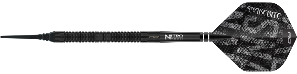 Red Dragon Peter Wright Snakebite Black Mamba Soft Darts - 20 g