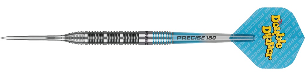 Precise 180 Bela Schugmann Double Dipper V1 stalen dartpijlen