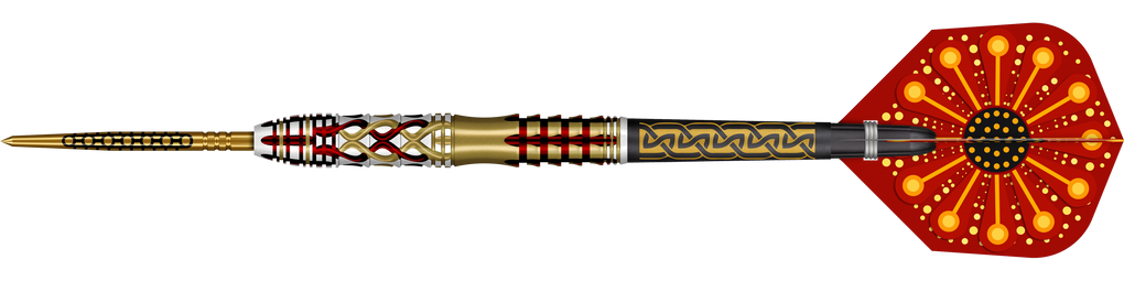 Shot Goths Alaric Turbo Point stalen dartpijlen - 23 g
