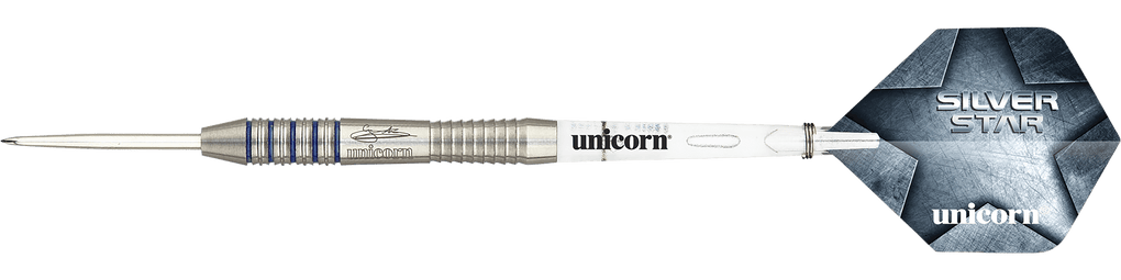 Unicorn Silver Star Var.3 Gary Anderson stalen dartpijlen