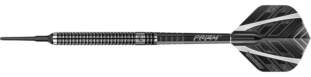 Winmau Blackout Tungsten zachte dartpijlen