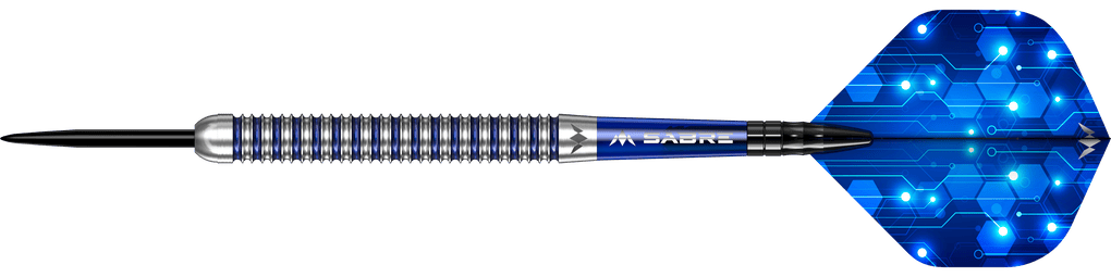 Mission ION Blue Silver stalen darts