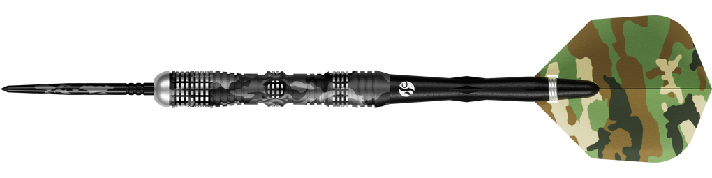 Shot Camo Longshot Turbo Point stalen dartpijlen - 23 g