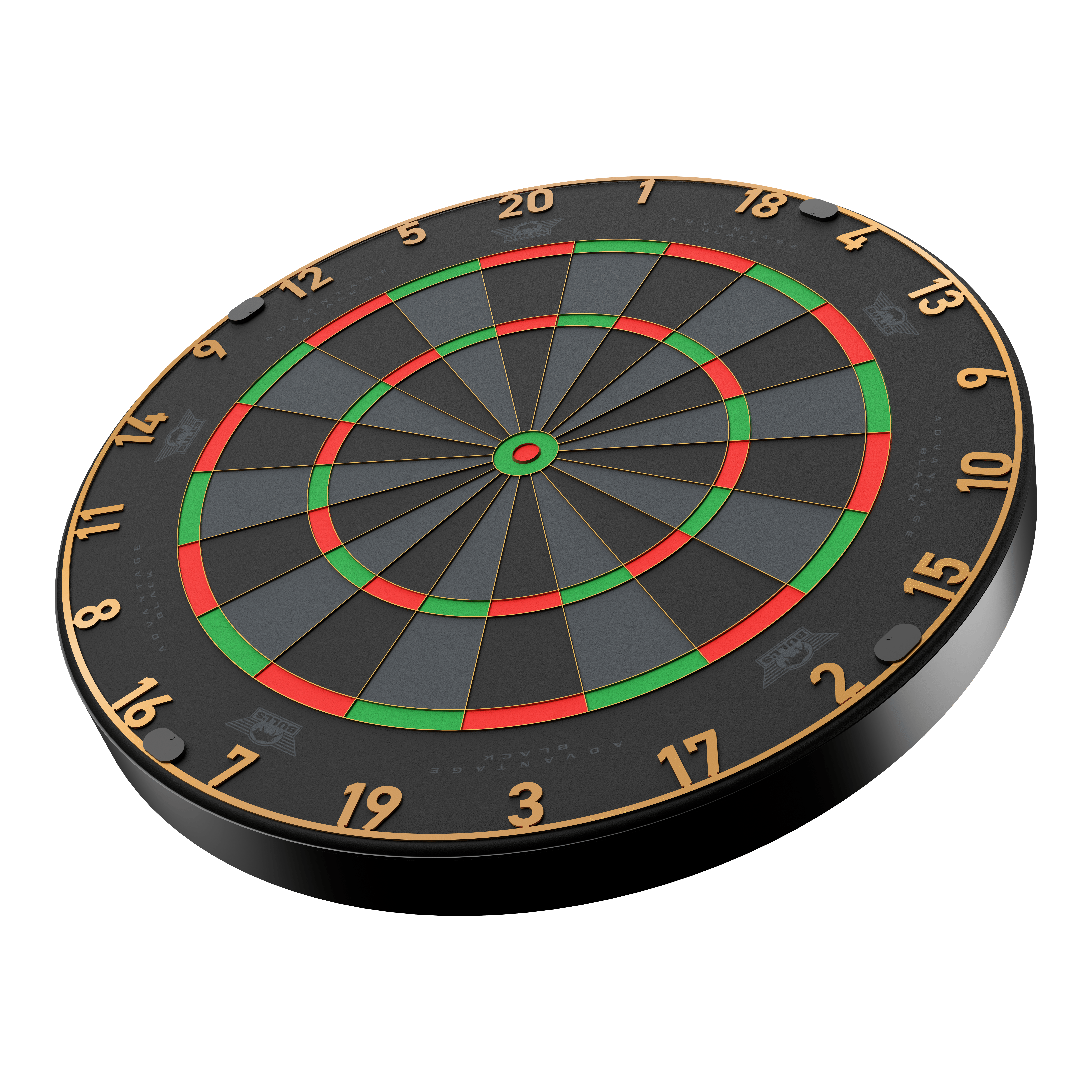 Bulls NL Advantage Black Edition stalen dartbord Dieses Bild zeigt das BullsNL Advantage Black Edition Steeldartboard. Es handelt sich um eine zusätzliche Produktdarstellung.