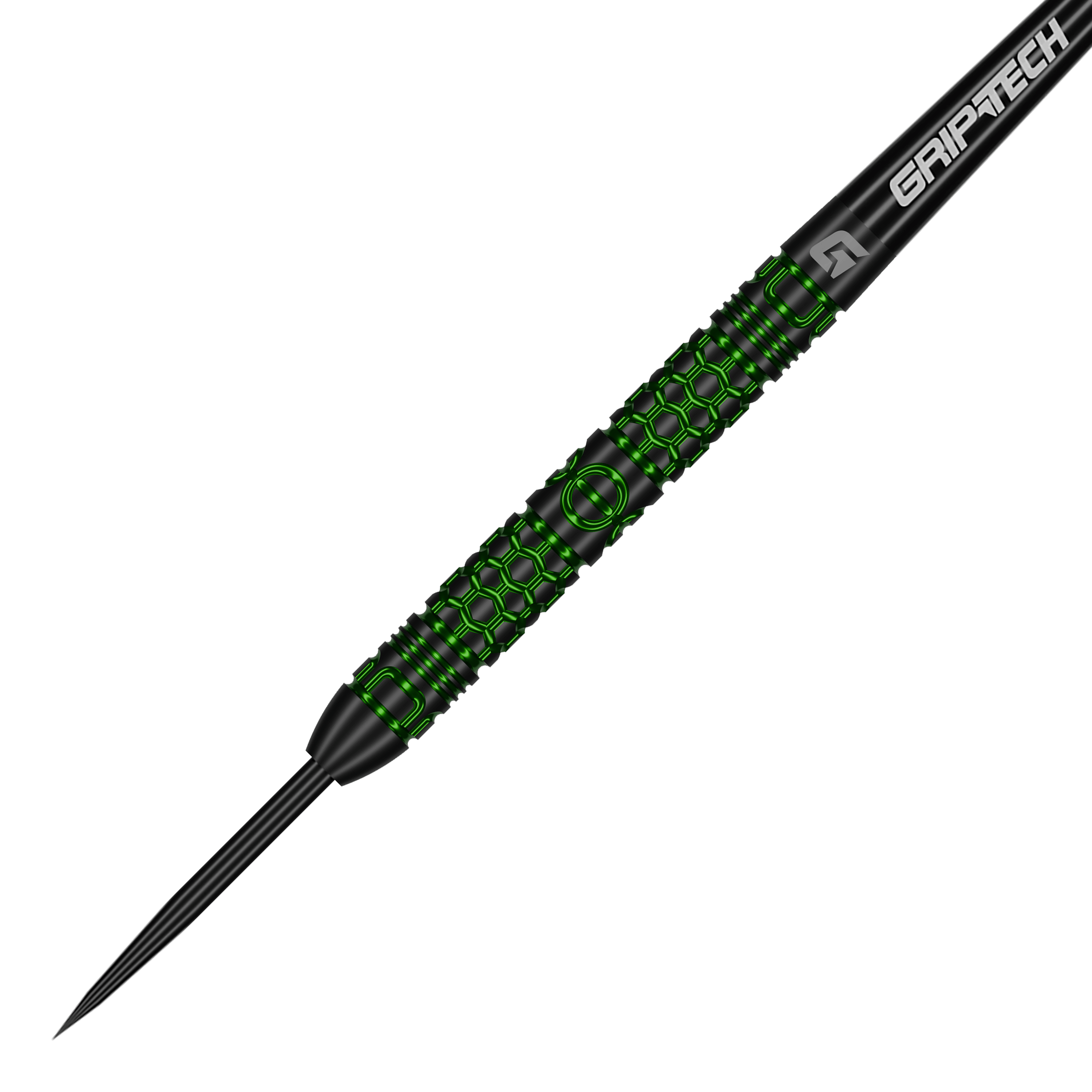 Hier sind die GOAT Kick-Off Steeldarts abgebildet. Die Darts haben ein modernes Design und eignen sich ideal für Einsteiger.