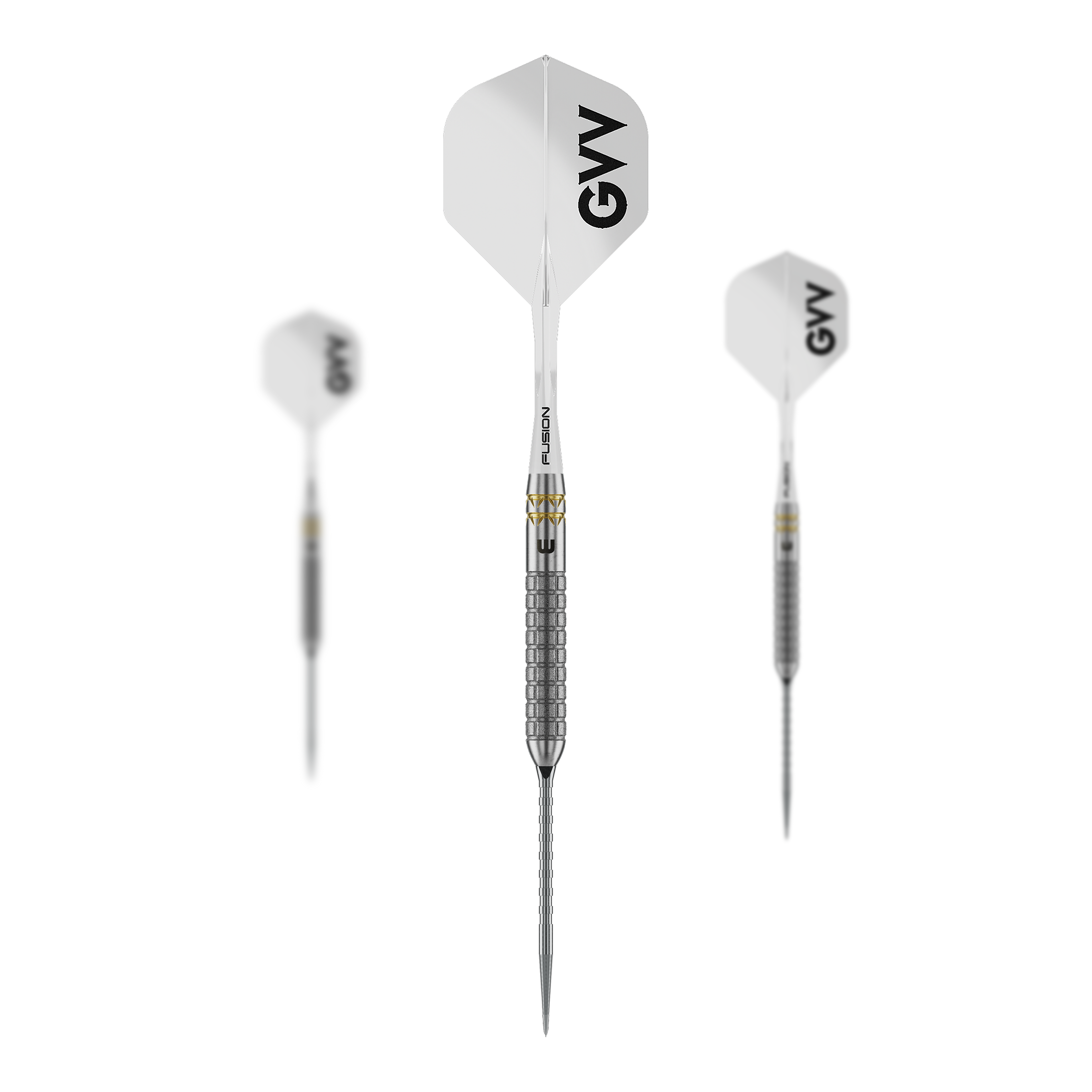 Winmau Gian Van Veen W-MAX Switch Point stalen dartpijlen