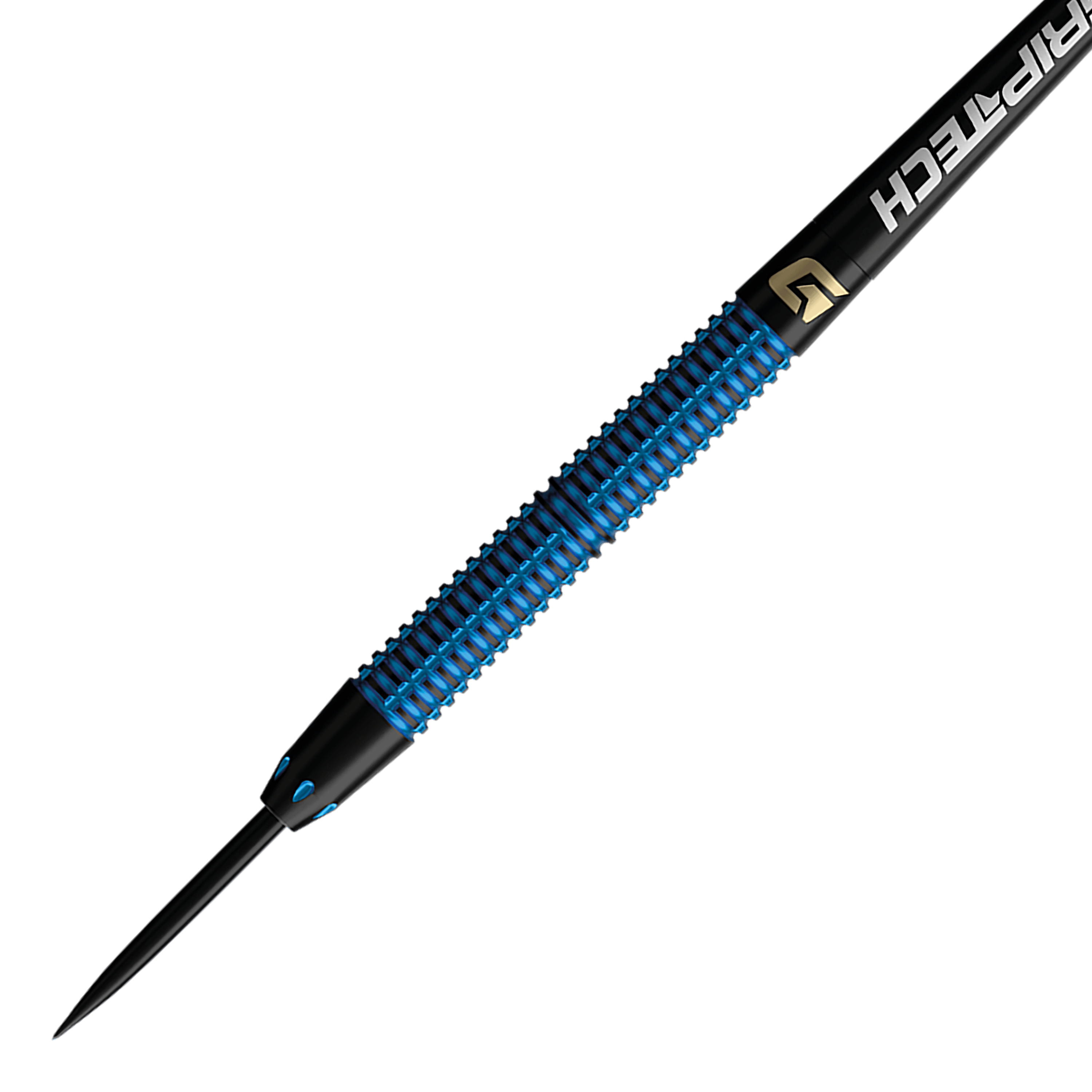 GOAT Atleet Blauwe Wolfraam Stalen Darts Hier sieht man die GOAT Athlete Black Tungsten Steeldarts. Sie sind speziell für Dart-Enthusiasten entwickelt.