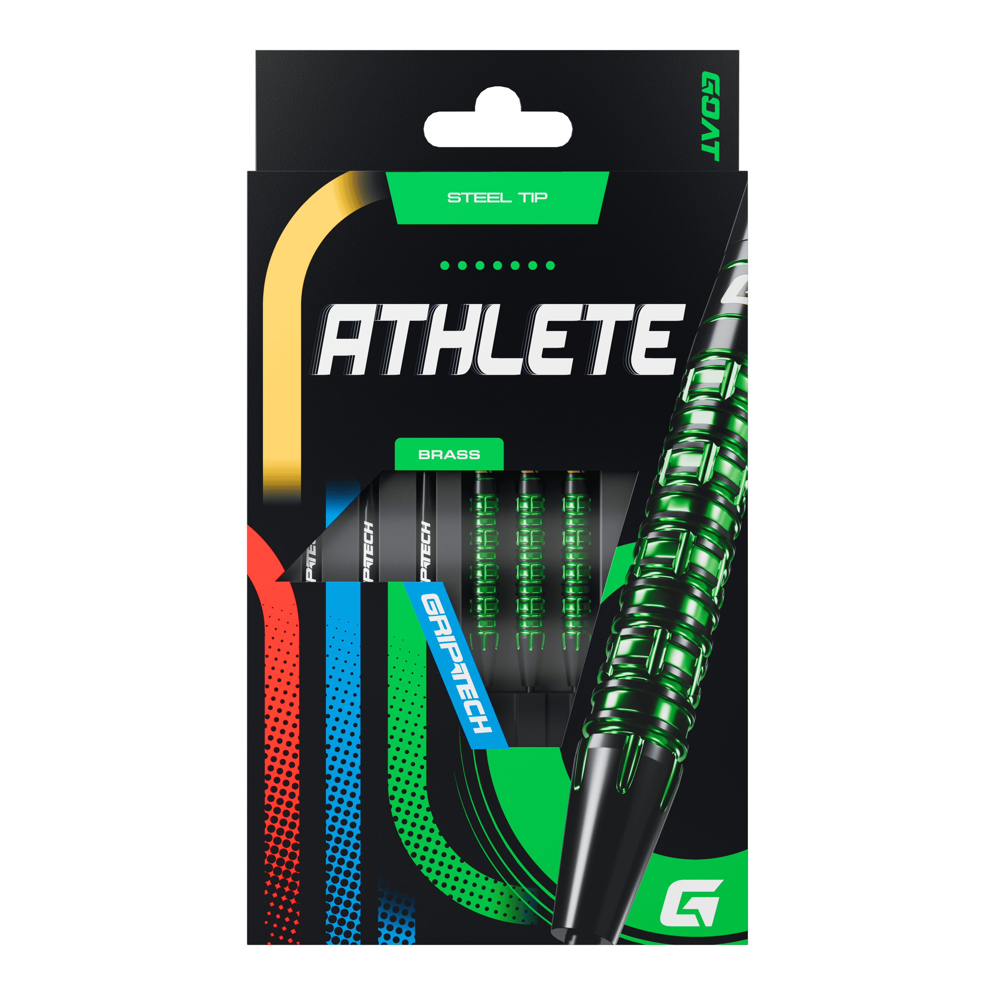 GEIT Atleet Groen Messing Steeldarts - 10g