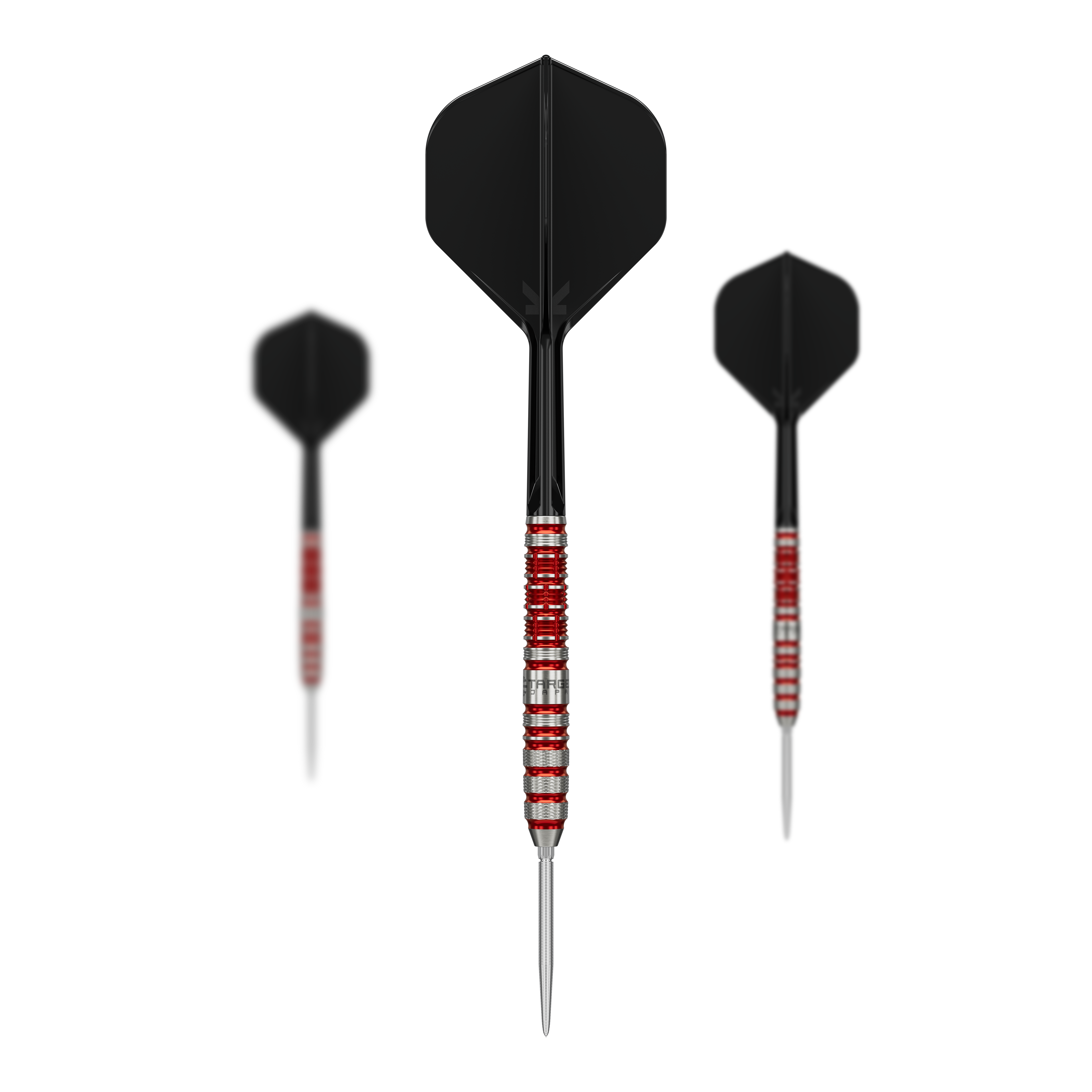 Target Japan Black Marque Spinel Swiss Point stalen dartpijlen - 23 g