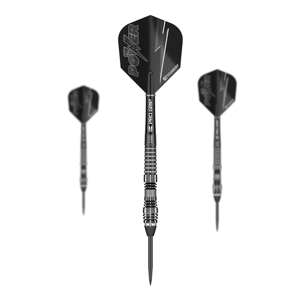 Target Phil Taylor Power 8Zero Black Titanium Steeldarts