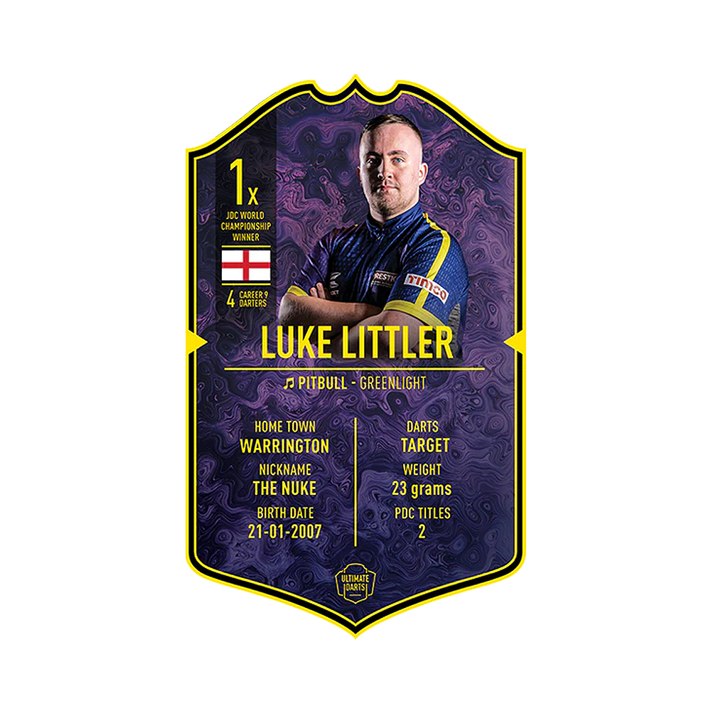 Ultieme dartkaart - Luke Littler