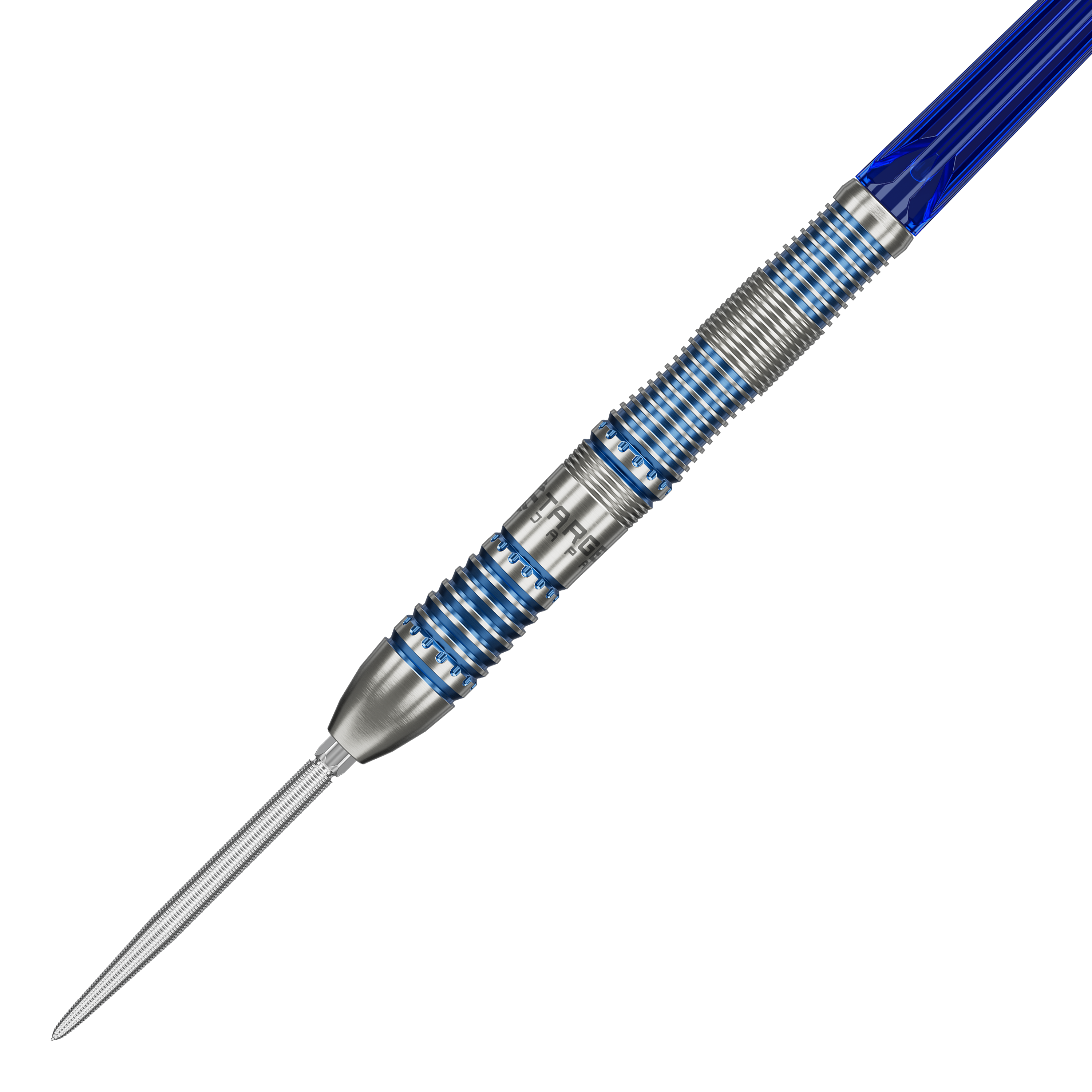 Auf dem Bild sind die Target Japan Mizu Series 02 Swiss Point Steeldarts zu sehen. Diese Darts stammen aus der Mizu Serie von Target.