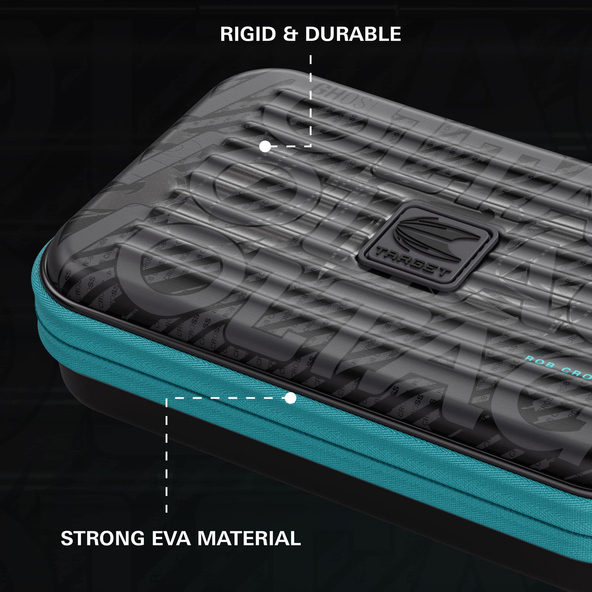 Takoma XL Ghost Series Rob Cross dartkoffer Abgebildet ist das Takoma XL Ghost Series Rob Cross Dartcase. Das Case wird für die Aufbewahrung von Darts verwendet.