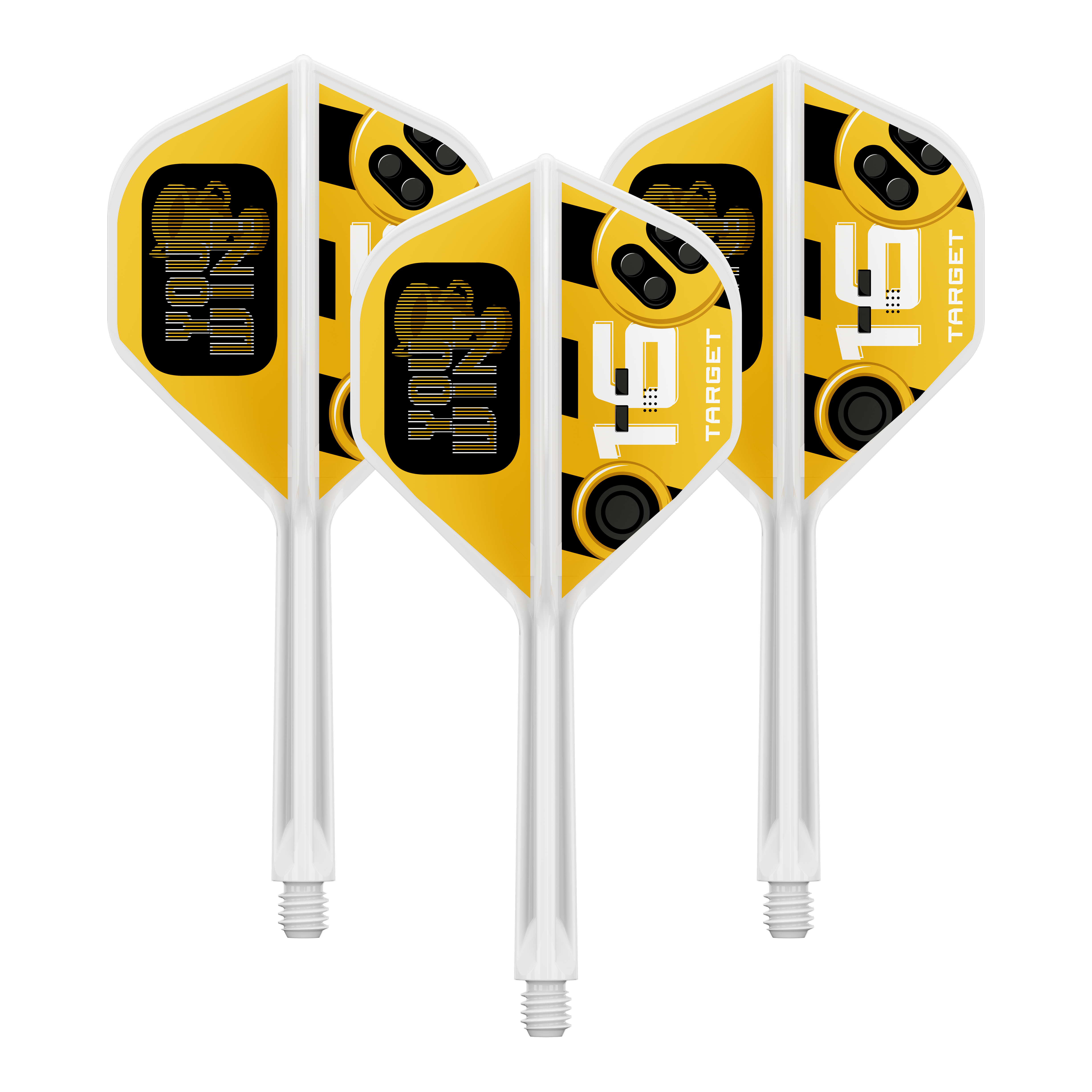 Target K-Flex You Win No2 Standaardvluchten Das Bild zeigt einen Artikel mit dem Dateinamen 410593_Target_K-Flex_YouWin_No2_Standard_Flights_33mm_1Set. Wahrscheinlich ist es ein Set von Dart-Flights in 33mm Größe.