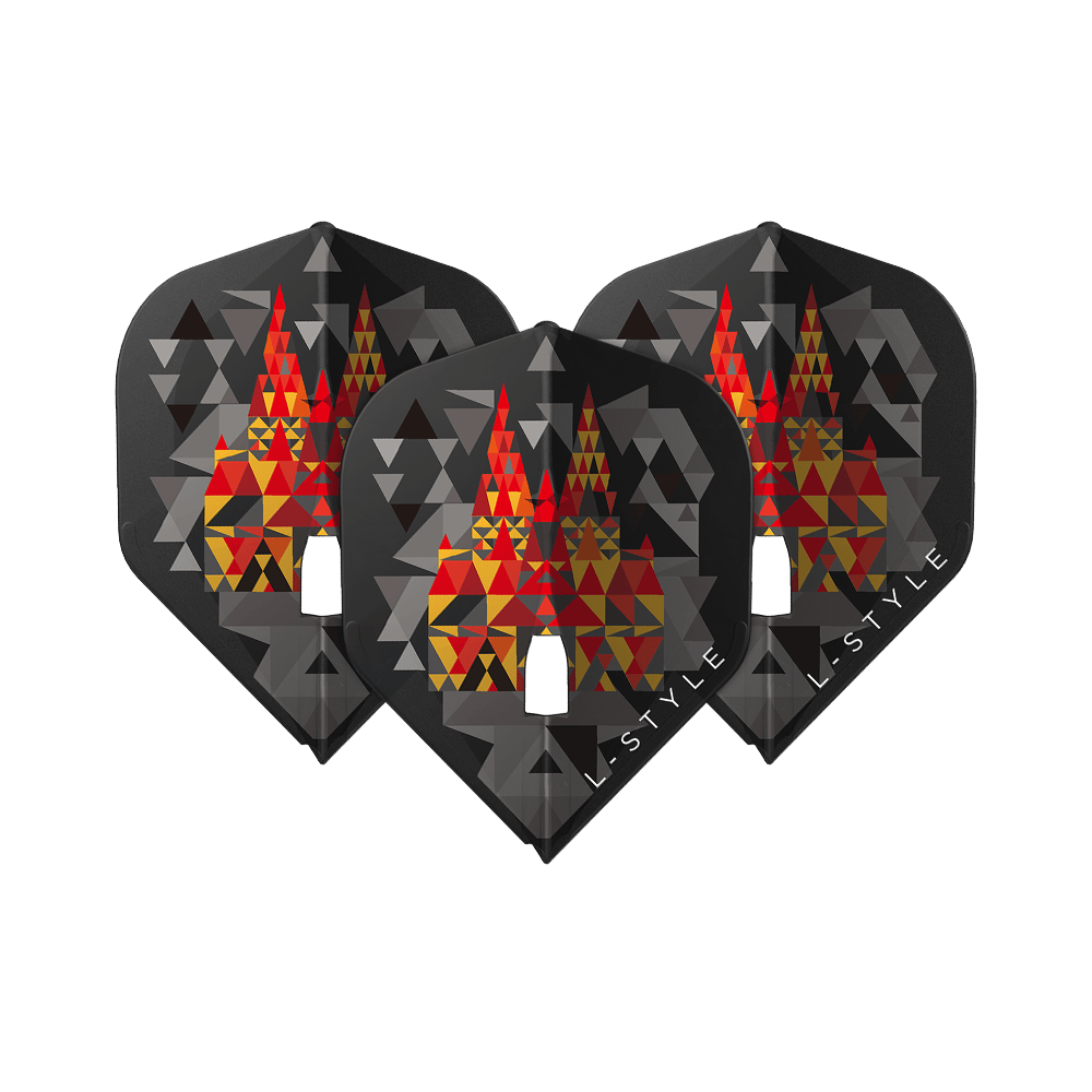 Die L-Style Florian Hempel Signature V2 L1PRO Black Flights sind Dartflights in schwarzem Design. Diese Flights sind ideal für ambitionierte Dartspieler.