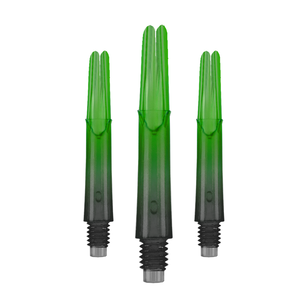 L-L-Style-Shaft Locked Straight Natural9 TwoTone Shafts - Grün
