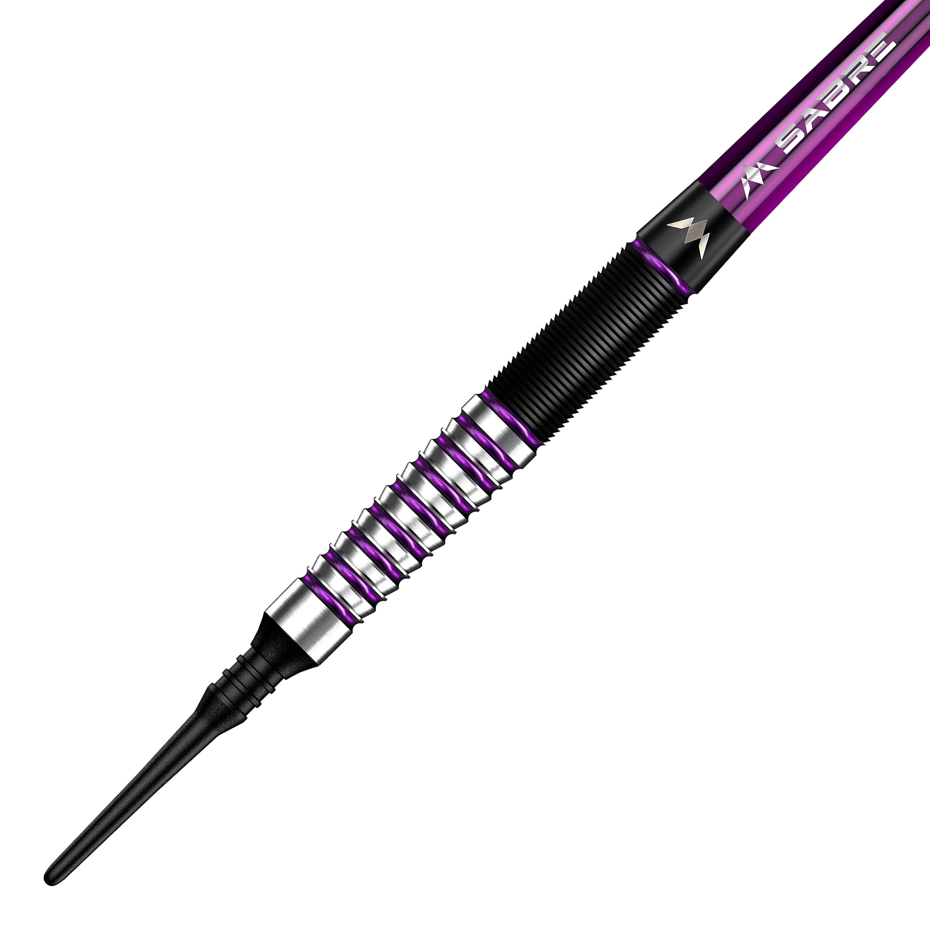 Missie James Hurrell Hillbilly Zwart Paars Softdarts - 18g