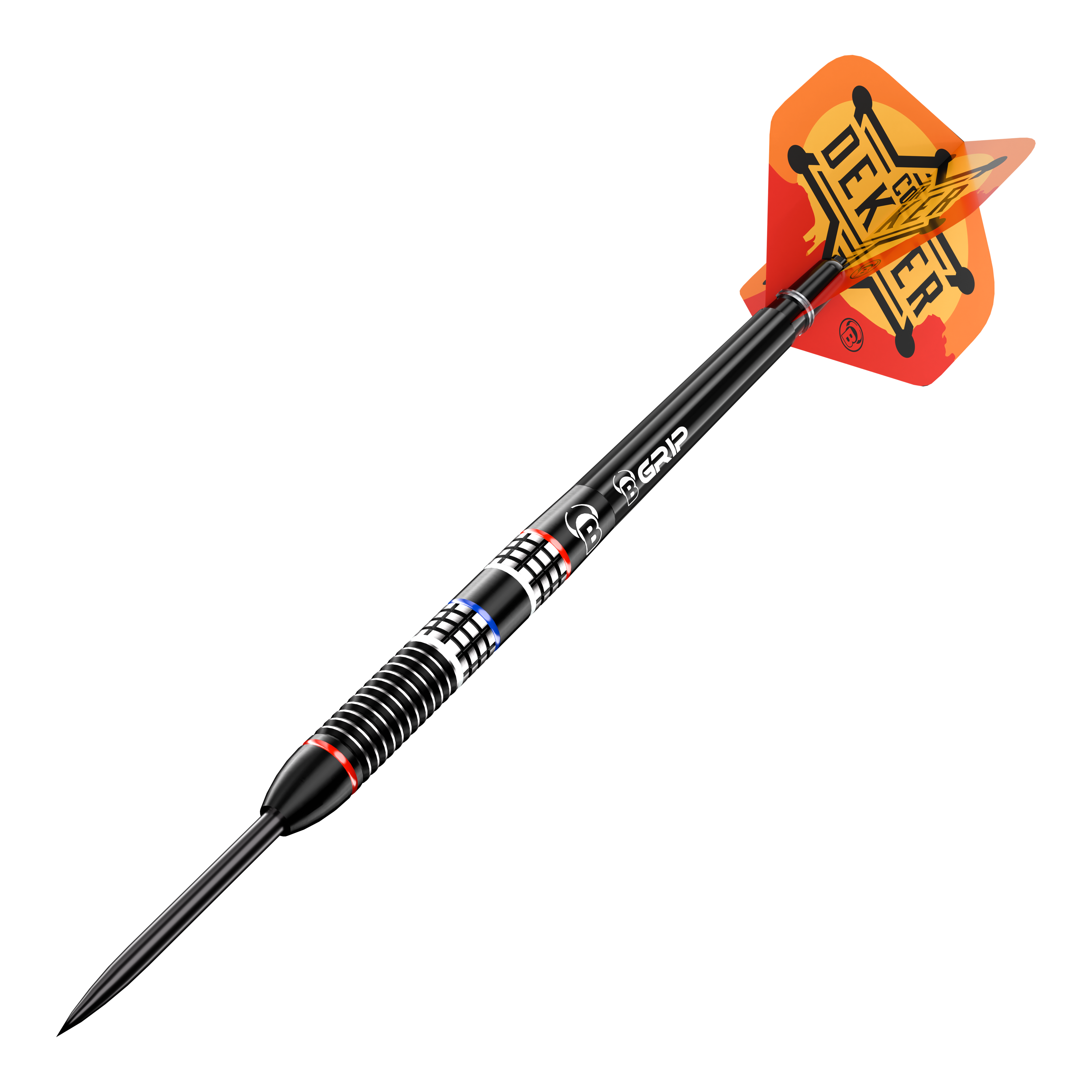 Bulls Cor Dekker The Sheriff Steeldarts - 23g Die Abbildung zeigt Bulls Cor Dekker The Sheriff Steeldarts - 23g. Es handelt sich um einen hochwertigen Steeldartpfeil für professionelle Dartspieler.