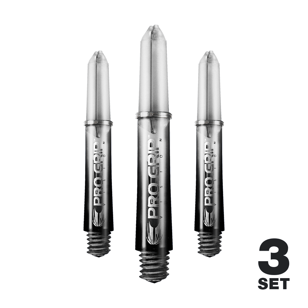 Target Pro Grip Vision Shafts - 3 Sets - Zwart